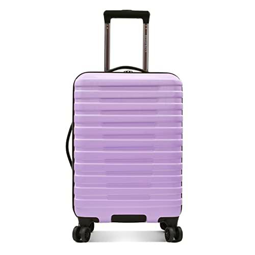 U.S. Traveler Hardside Equipaje Giratorio de 8 Ruedas con Sistema de Mango de Aluminio