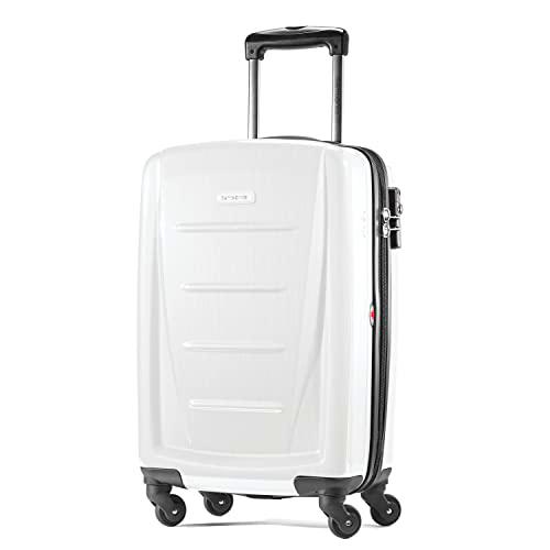 Samsonite Winfield 2 - Maleta rígida expandible con Ruedas giratorias Blanco Blanco Cepillado