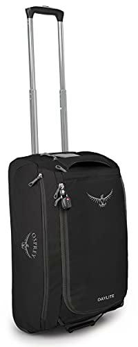 Osprey Carry-on Whld Duffel 40, Daylite Wheeled Bolsa De Viaje Unisex Black O S Adulto