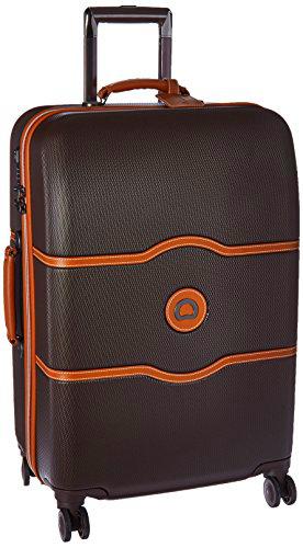 Delsey Maleta Chatelet Hard+ 24&quot; 4 Ruedas Spinner, Chocolate (Marrón)