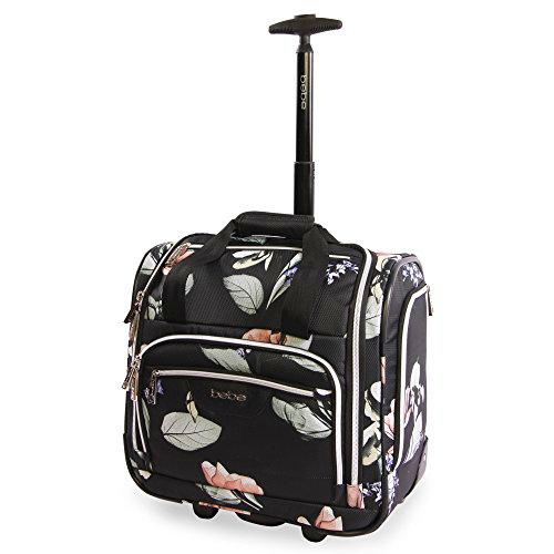 Bebe Bolso de Cabina Valentina para Mujer, Floral Negro