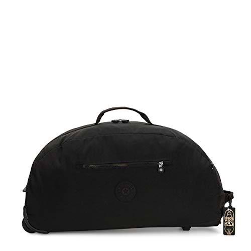 Kipling Devin On Wheels Carry On Duffle, Negro Noir (Negro)