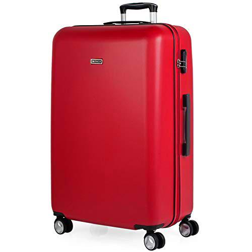 ITACA - Maleta de Viaje Rígida Grande XL Trolley 76 cm de abs Texturizado