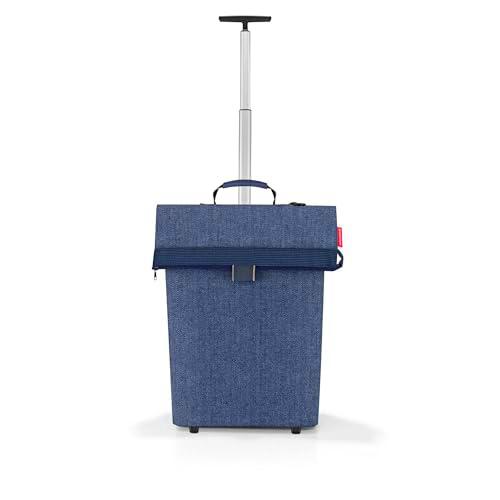 reisenthel Trolley M Herringbone Dark Blue