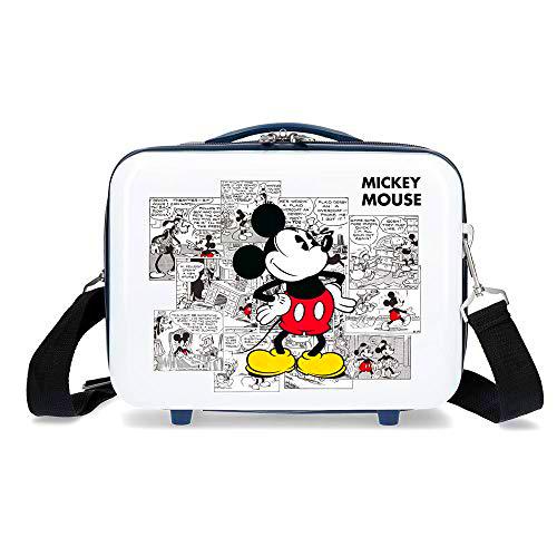 Disney Mickey Comic Nececer Adaptable Azul 29x21x15 cms ABS