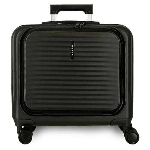 Movom Dayton Maleta de Cabina Negro 44x42x20 cms Rígida ABS Cierre TSA 31,6L 2,54 kgs 4 Ruedas Dobles Equipaje Mano