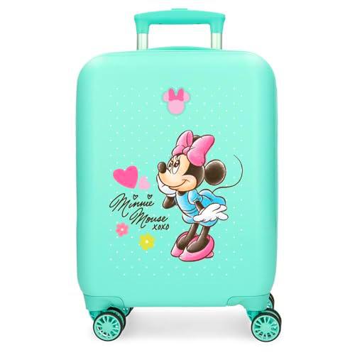 Disney Joumma Minnie Imagine Maleta de Cabina Azul 33x50x20 cms Rígida ABS Cierre de combinación Lateral 28,4L 2 kgs 4 Ruedas Dobles Equipaje Mano