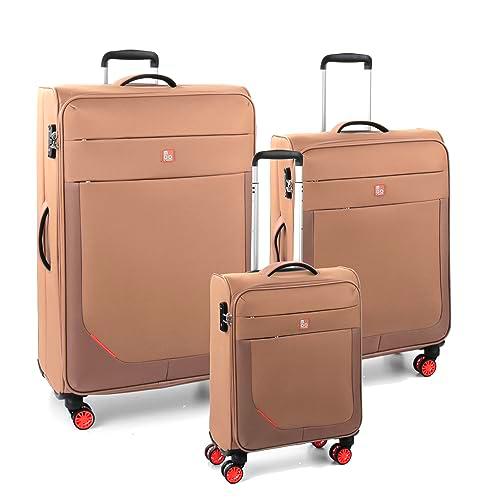 Modo by Roncato Urano Set 3 Trolley Blandos 4 Ruedas con TSA