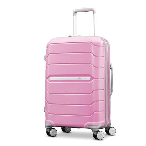 Samsonite Freeform - Maleta rígida expandible con Ruedas giratorias Dobles Rosa Rosa Carry-On 20-Inch