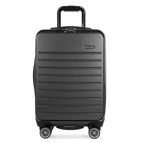 Traveler's Choice Mykel - Maleta de Mano rígida de policarbonato con Bolsillo Frontal y asa ergonómica