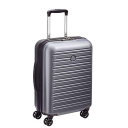 Delsey SEGUR 2.0: Maleta Cabina 4 Ruedas Dobles 55CM, Gris