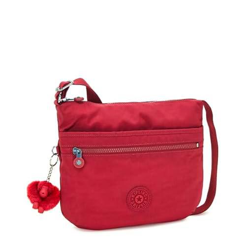 Kipling ARTO, Bandolera Mediana, 4 x 80 x 38 cm, Funky Red, Rojo