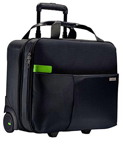 Leitz Smart Traveller, Maleta de mano, Poliéster/Metal/piel