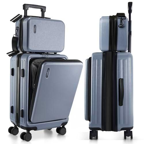 TRAVELARIM Equipaje de Mano expandible de 22 Pulgadas