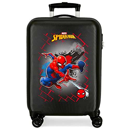 Marvel Spiderman Red, Maleta De Cabina Rígida 55cm Niños