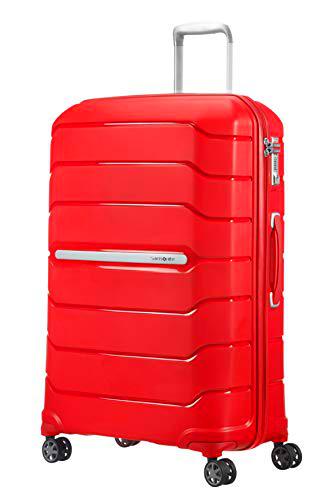 Samsonite Flux - Spinner Equipaje de Mano, 75 cm, 121 litros, Rojo (Red)