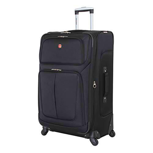 SwissGear Spinner de 29 Pulgadas/Azul, Black, Checked-Large 29-Inch