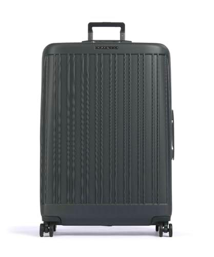 PIQUADRO Seeker Trolley Large 4 Ruedas de policarbonato_Cuero