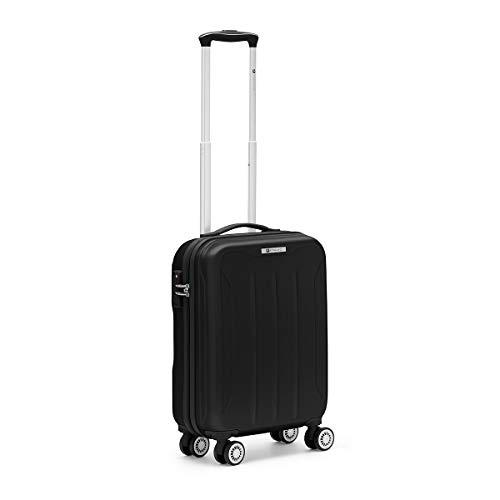 R Roncato Flight 4r Trolley Cabina Trolley para portátil 55 Centimeters Negro (Negro)